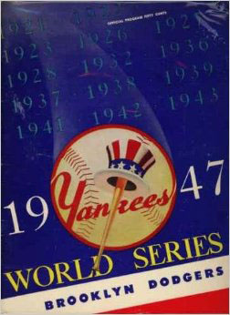 1947 World Series Program - Yankee Stadium
